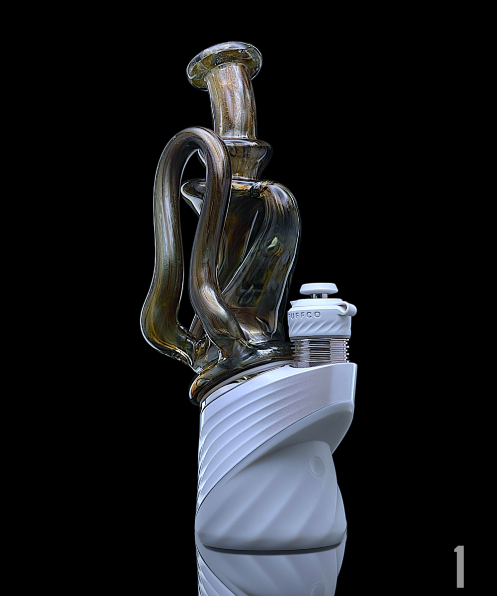 Alternative view of DESI B GLASS: COLOR FLOWTOWER PUFFCO PEAK ATTACHMENT