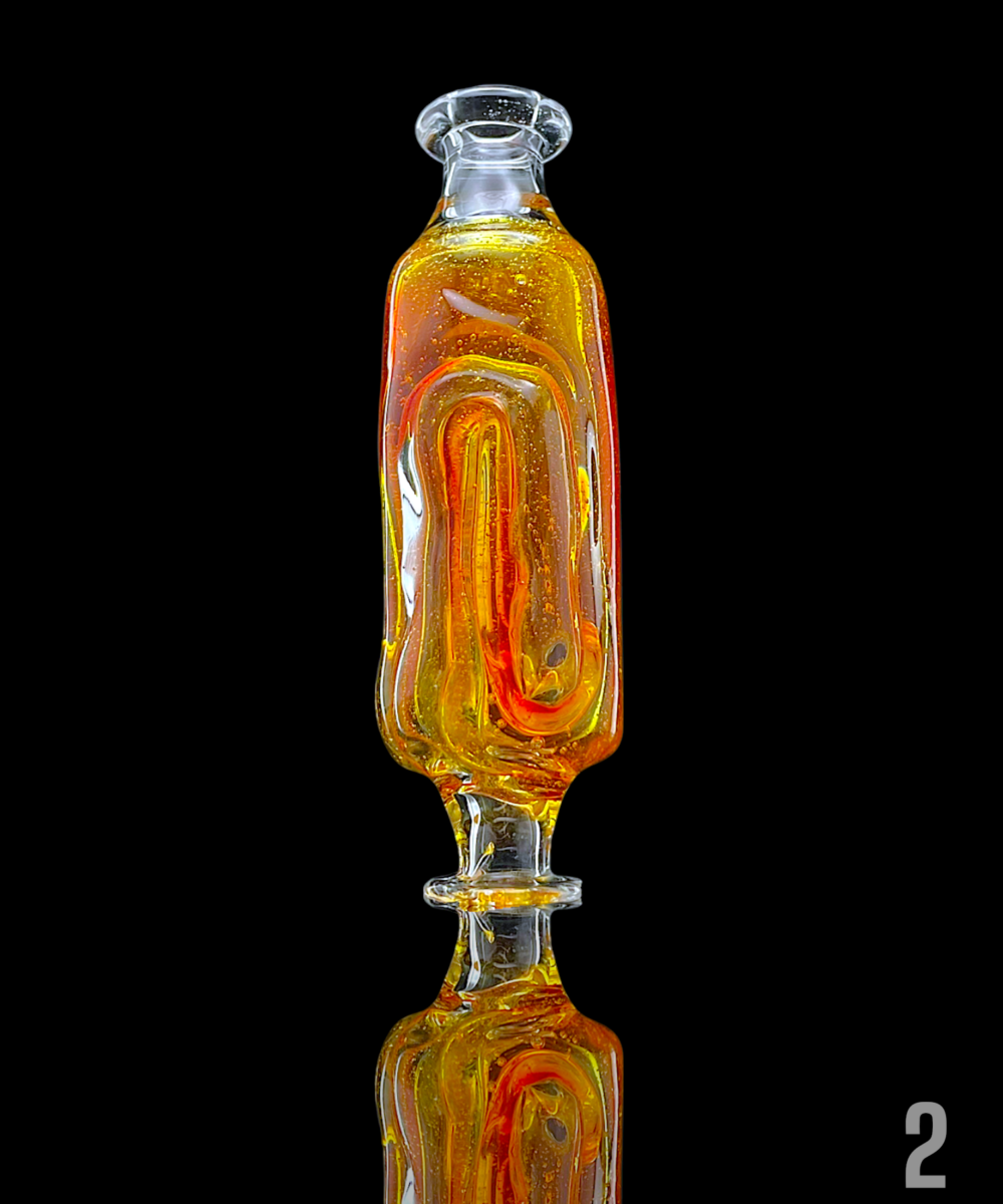Alternative view of LU GLASS: BUBBERL PIVOT MOUTHPIECE