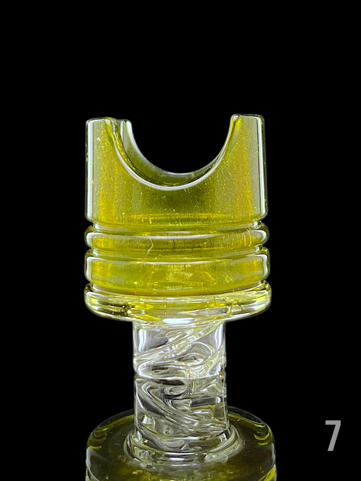 NIB GLASS: FULL COLOR PISTON 3DXL PUFFCO PEAK PRO SPINNER CAP - Image 8
