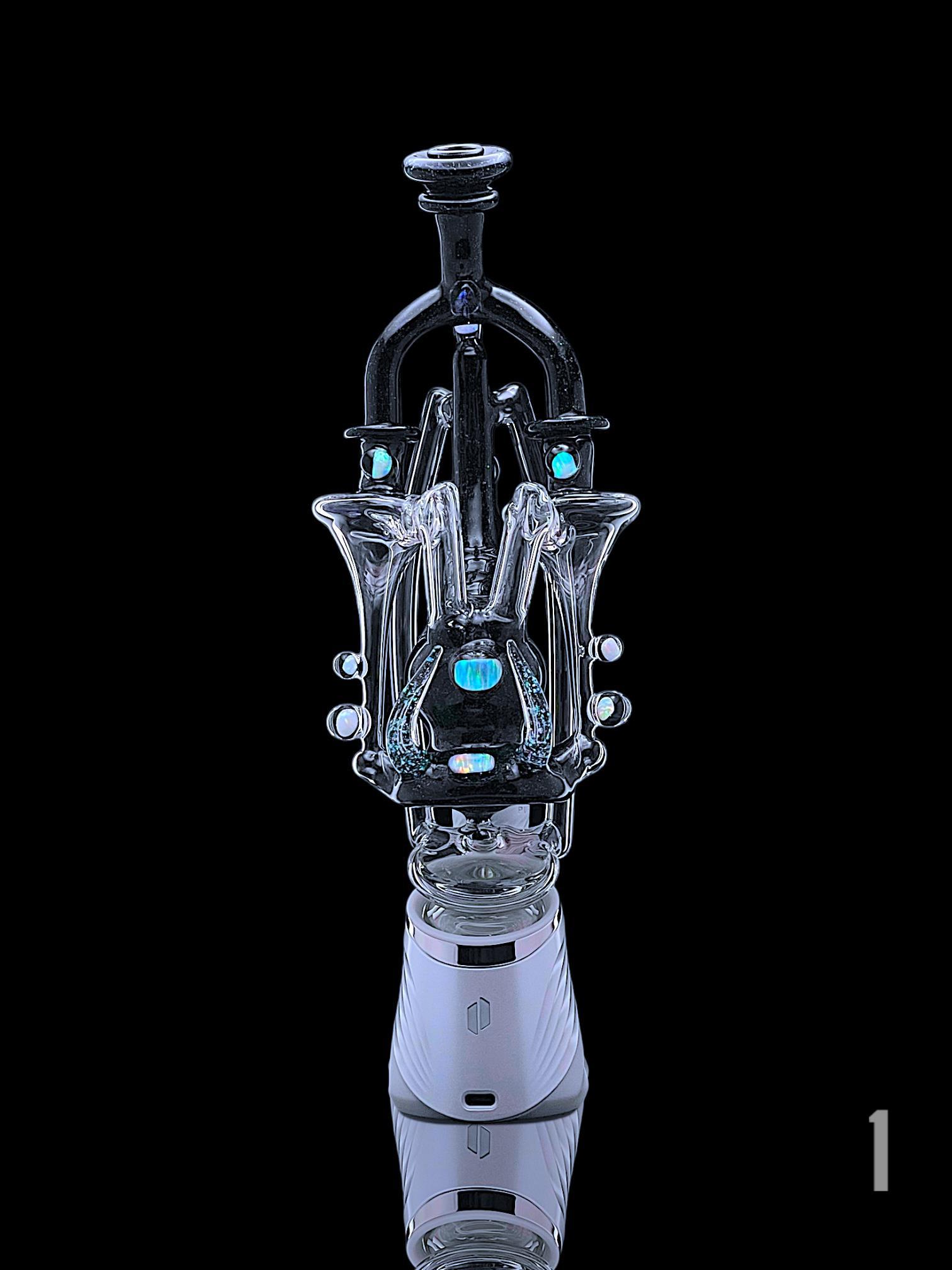 JF GLASS: WORKED RDT PUFFCO PEAK ATTACHMENT - Image 2