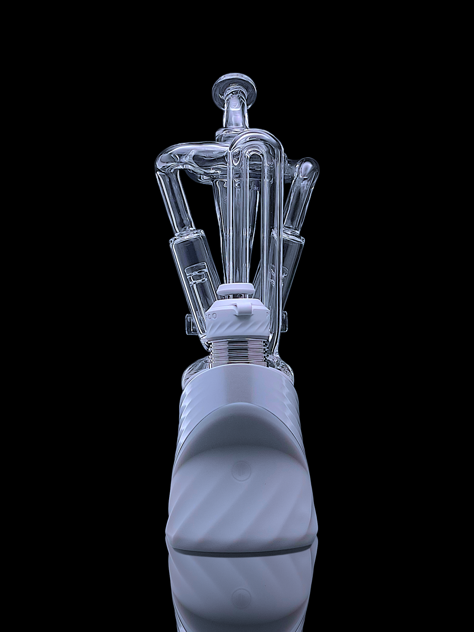NIB GLASS: SLIM V TWIN PUFFCO PEAK ATTACHMENT - Image 7