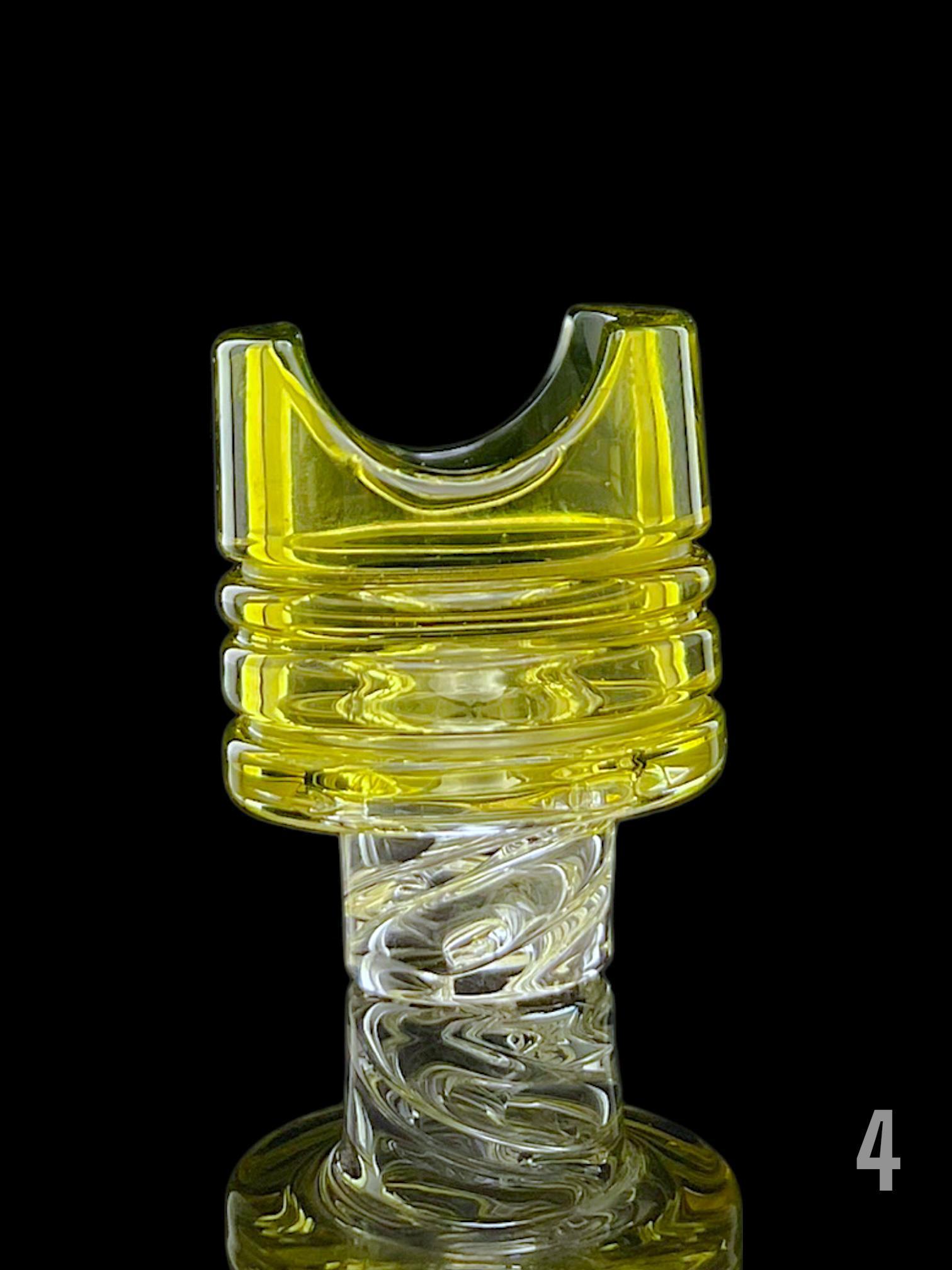 NIB GLASS: FULL COLOR PISTON 3DXL PUFFCO PEAK PRO SPINNER CAP - Image 5