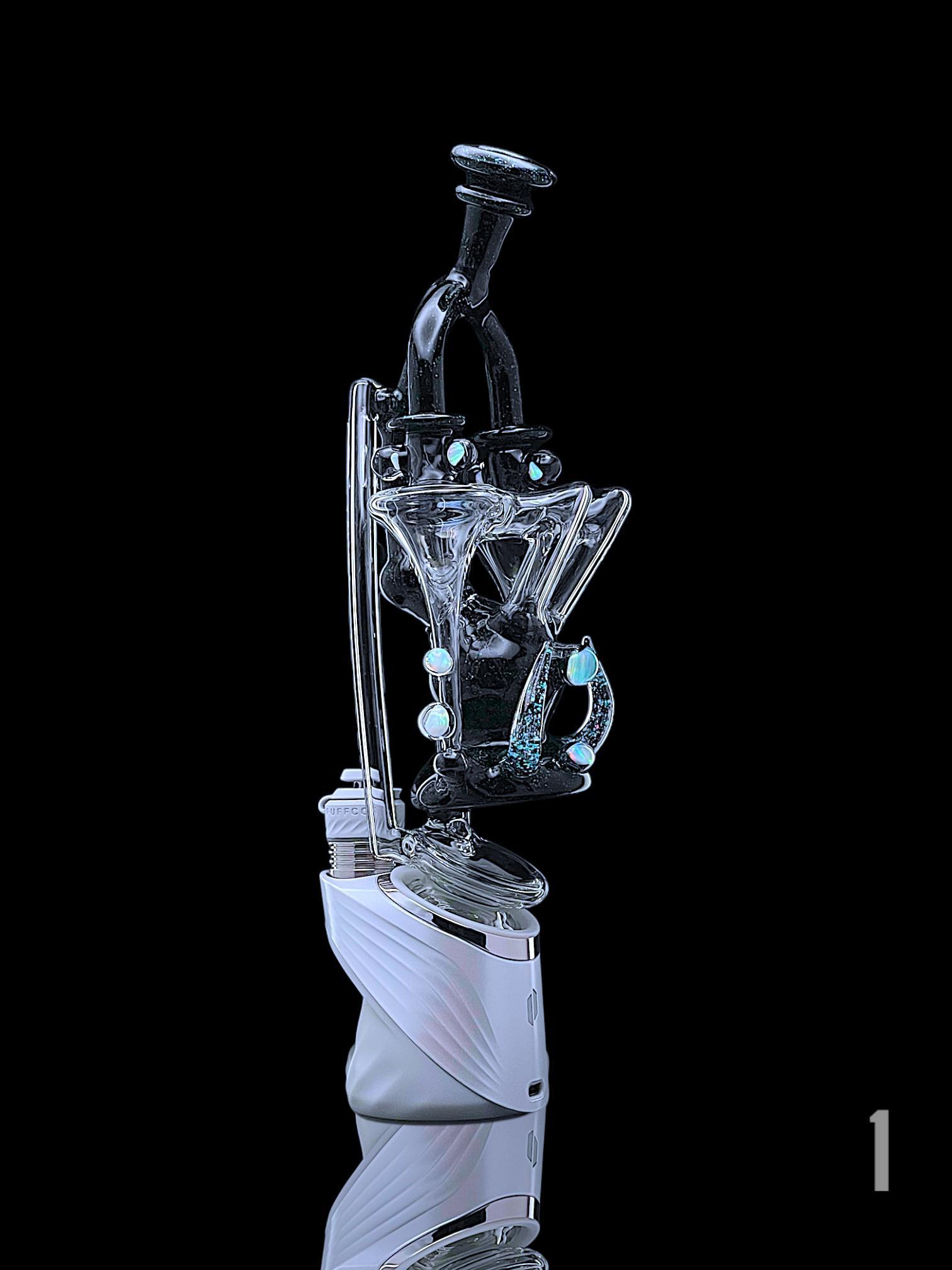 JF GLASS: WORKED RDT PUFFCO PEAK ATTACHMENT - Image 3