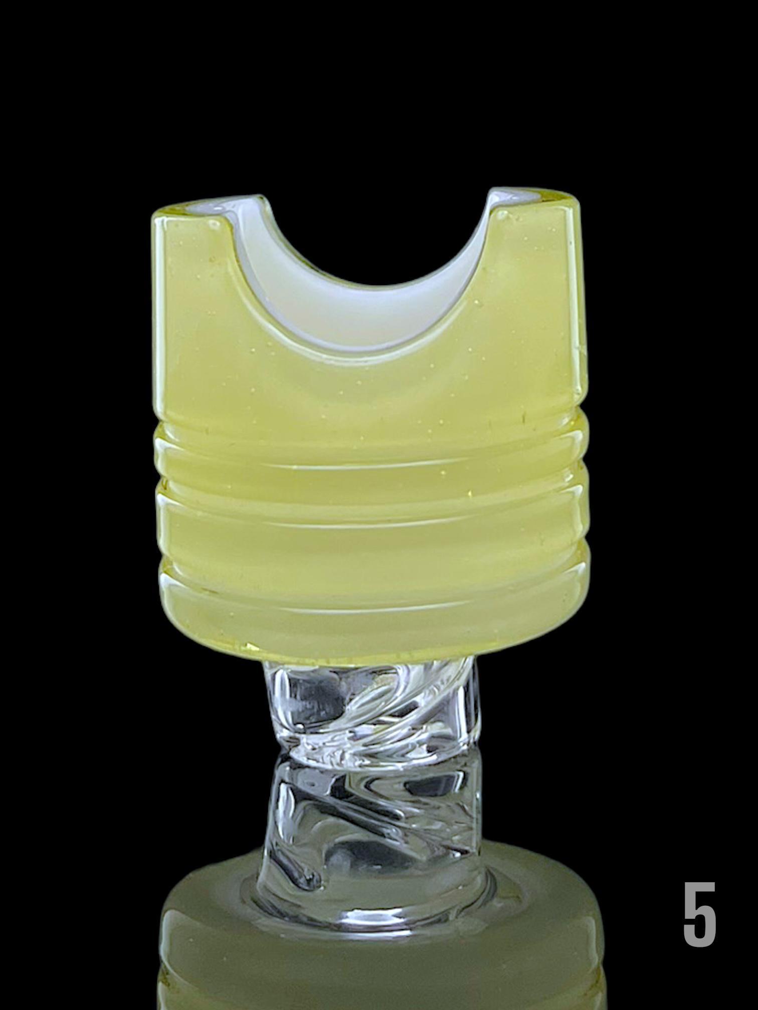 NIB GLASS: FULL COLOR PISTON 3DXL PUFFCO PEAK PRO SPINNER CAP - Image 6