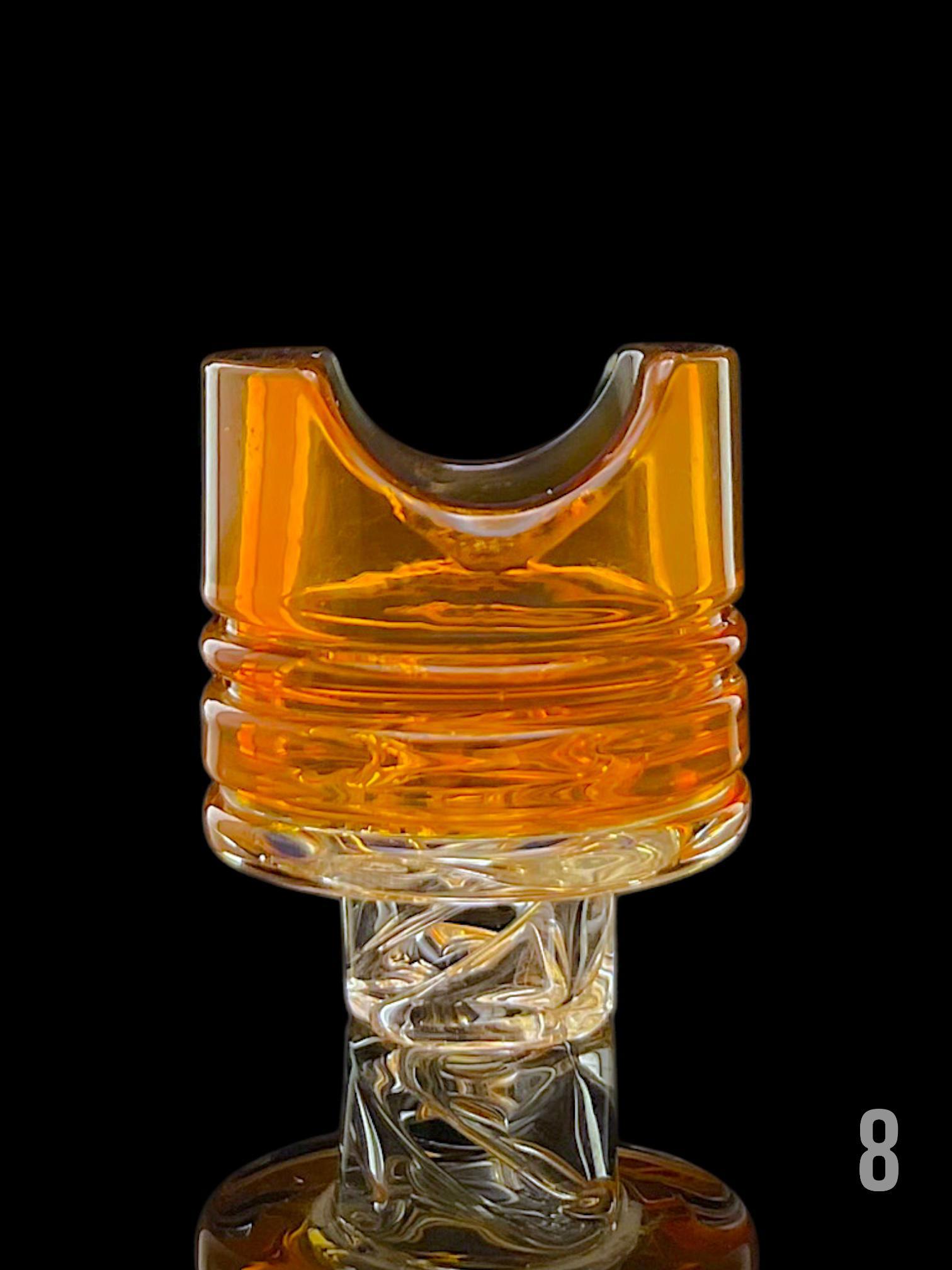 NIB GLASS: FULL COLOR PISTON 3DXL PUFFCO PEAK PRO SPINNER CAP - Image 9
