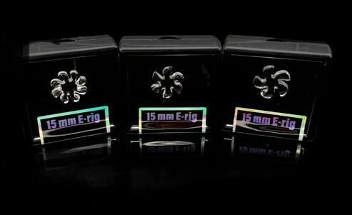 BLACK MARKET GLASS: 15MM QUARTZ FLAKES FOR DR DABBER SWITCH 2