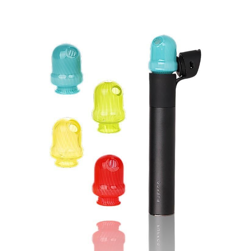PULSAR: ROUND TIP PUFFCO PIVOT MOUTHPIECE - ASSORTED COLOR