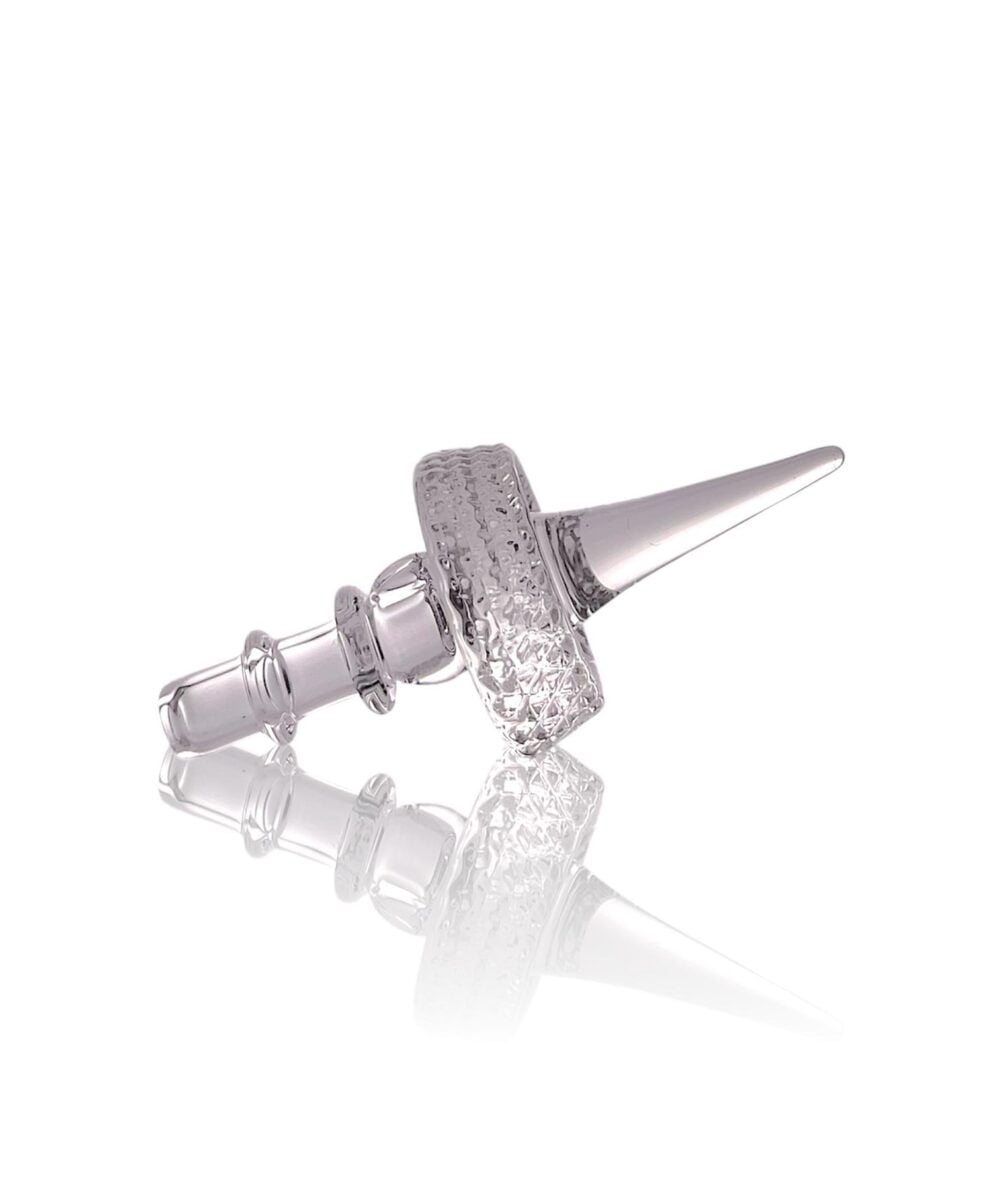 JUICY BONES: CLEAR SPIKE PUFFCO PEAK PRO 3DXL JOYSTICK CAP