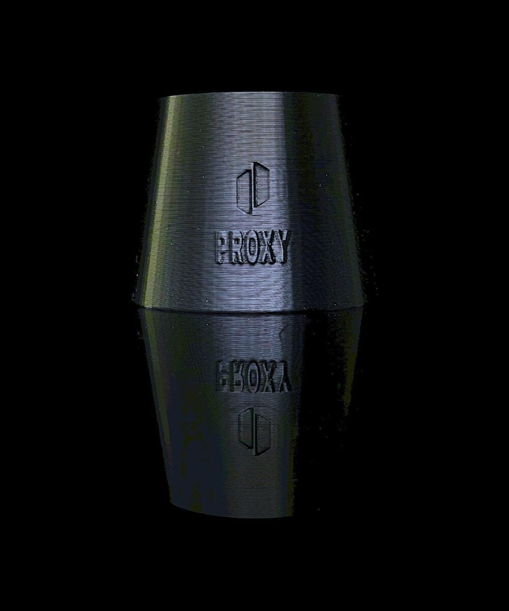 THE DABORATORY: PUFFCO PROXY CHAMBER STABILIZING BASE - #7 - ALL BLACKED OUT (PROXY BASE)