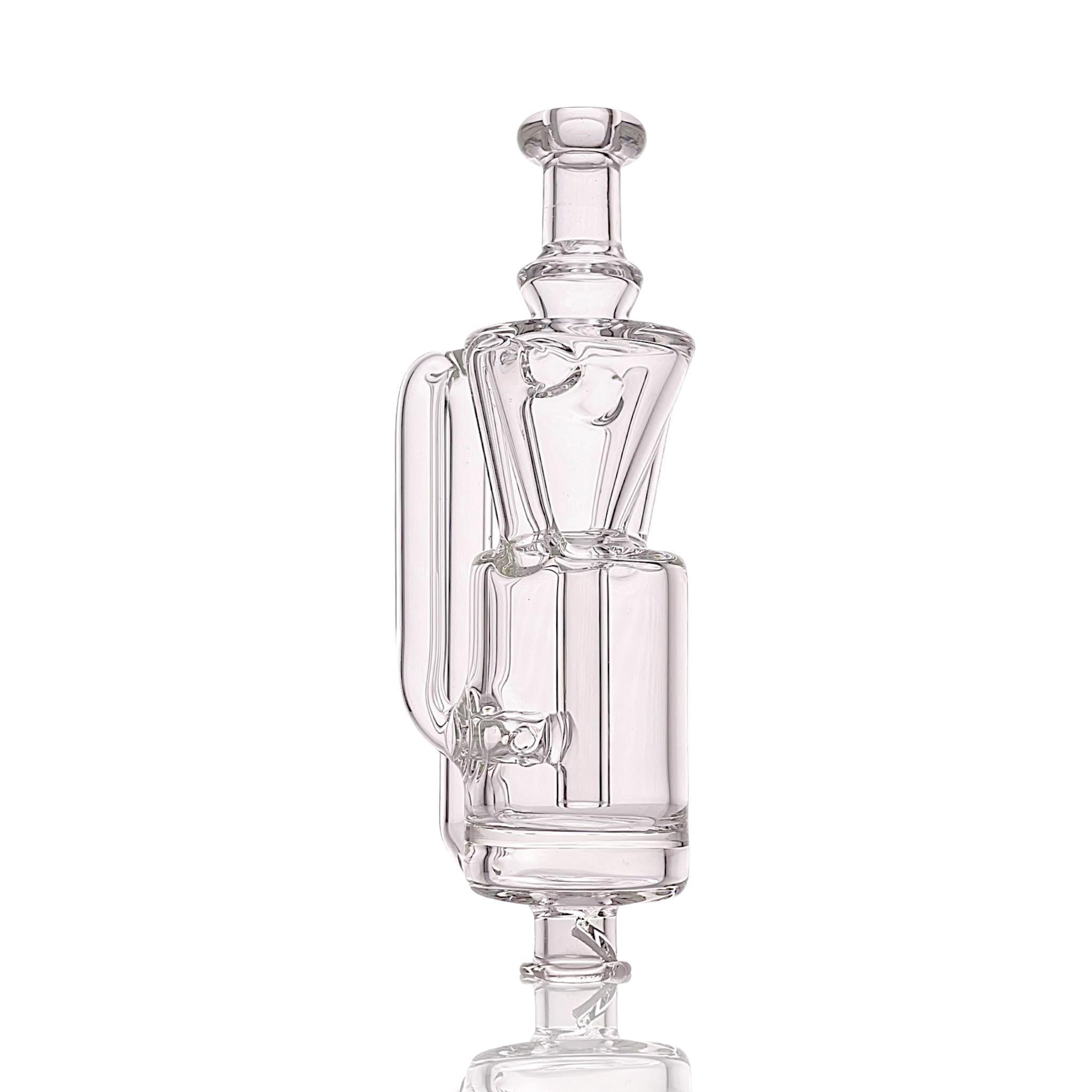 IRIDESCENT GLASS: RECYCLER PUFFCO PIVOT MOUTHPIECE - Image 3