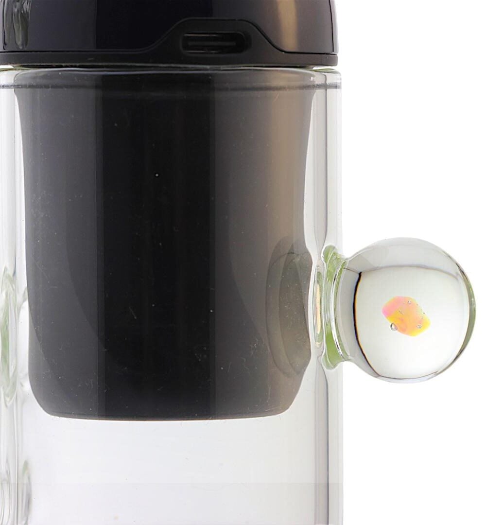 Alternative view of IRIDESCENT GLASS: STRAIGHT TUBE PUFFCO PROXY ATTACHMENT
