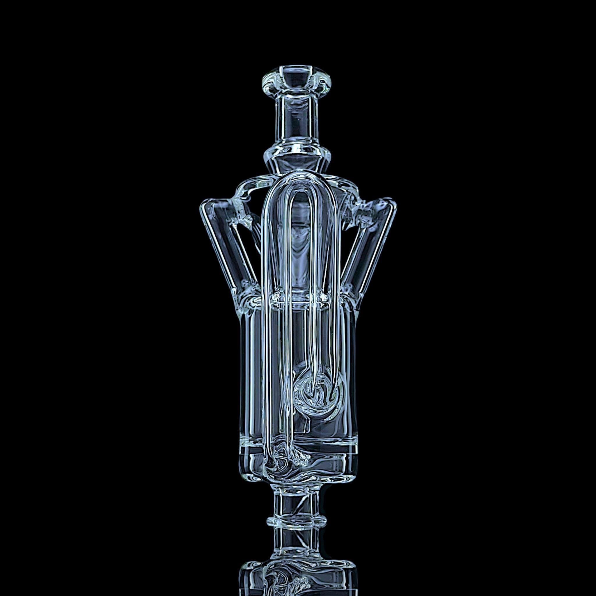 IRIDESCENT GLASS: RECYCLER PUFFCO PIVOT MOUTHPIECE - Image 6