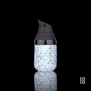 #18 - WHITE PALLEON FIRE COATED