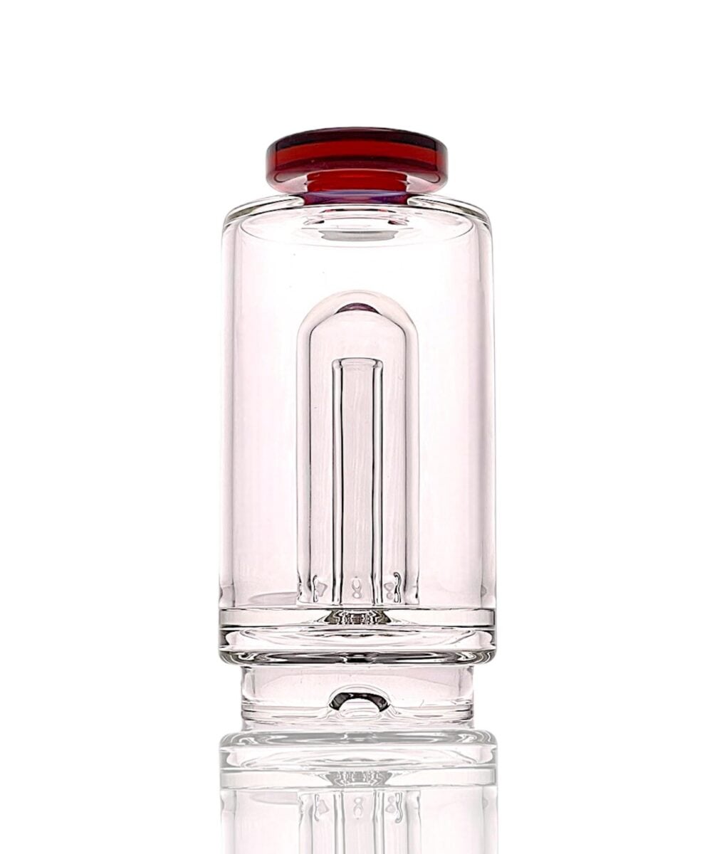 SPIDER GLASS: CLASSIC COLOR ACCENTED PUFFCO PEAK GLASS ATTACHMENT