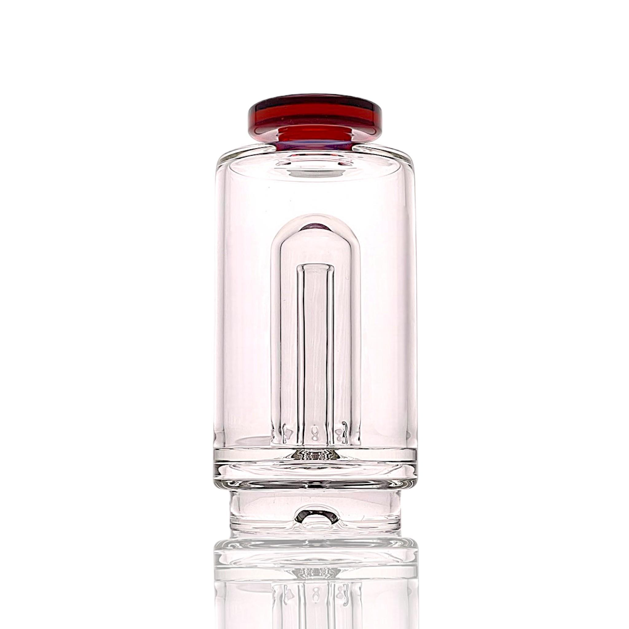 SPIDER GLASS: CLASSIC COLOR ACCENTED PUFFCO PEAK GLASS ATTACHMENT
