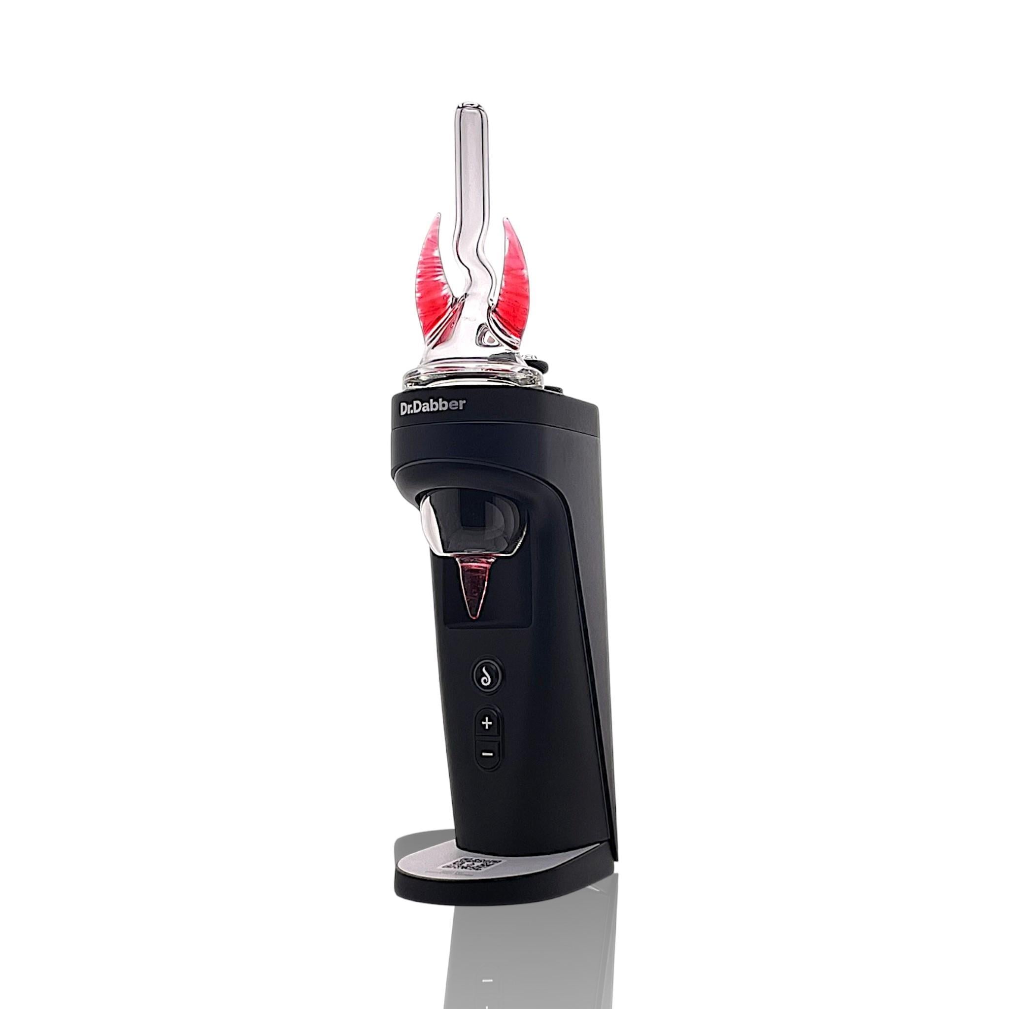 MAGIZLE GLASS: ACCENTED HORN DR DABBER SWITCH 2 GLASS ATTACHMENT