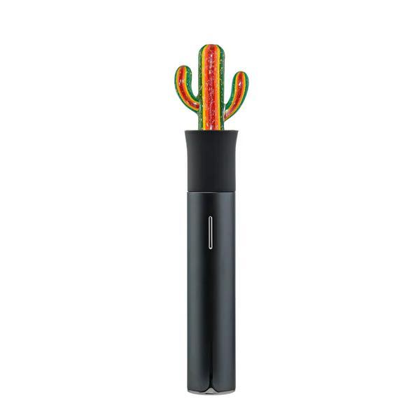 IRIDESCENT GLASS: DICHRO CACTUS PUFFCO PIVOT MOUTHPIECE - Image 3