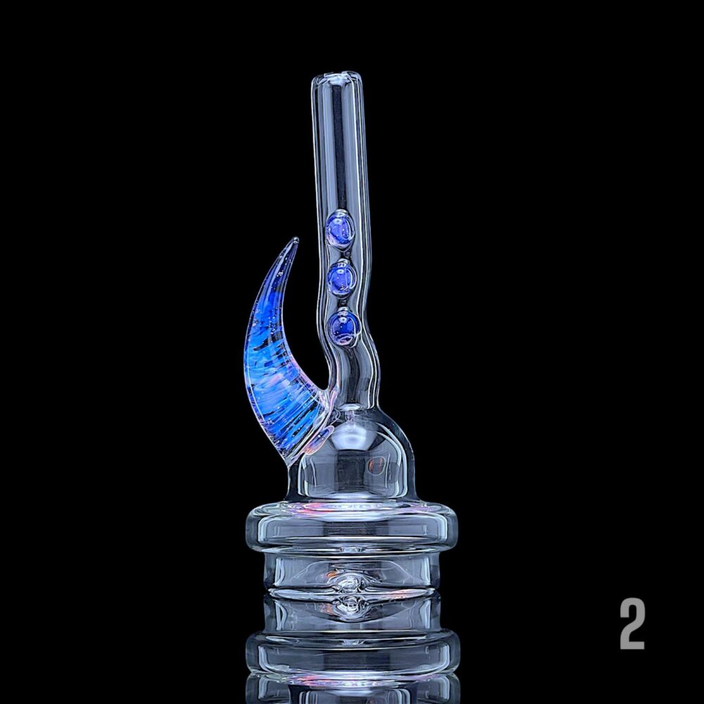 MAGIZLE GLASS: V2 ACCENTED DRY PUFFCO PEAK GLASS ATTACHMENT - Image 2