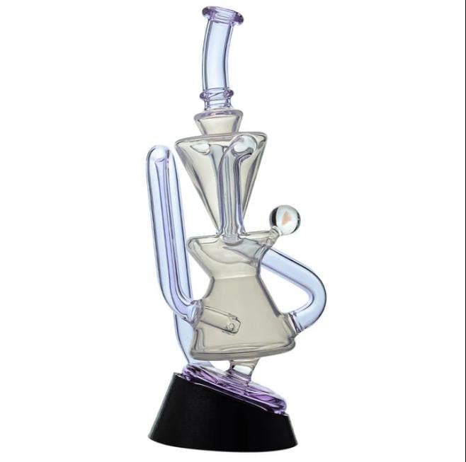 IRIDESCENT GLASS: KLEIN RECYCLER PUFFCO PEAK GLASS ATTACHMENT - Image 5