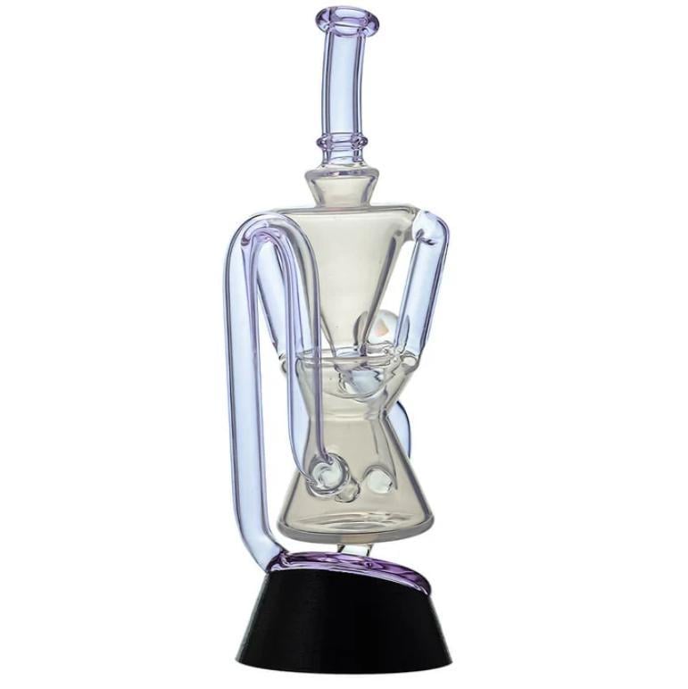 IRIDESCENT GLASS: KLEIN RECYCLER PUFFCO PEAK GLASS ATTACHMENT - Image 6