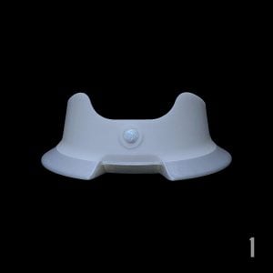 #1 - JADE WHITE WITH 6MM WHITE OPAL