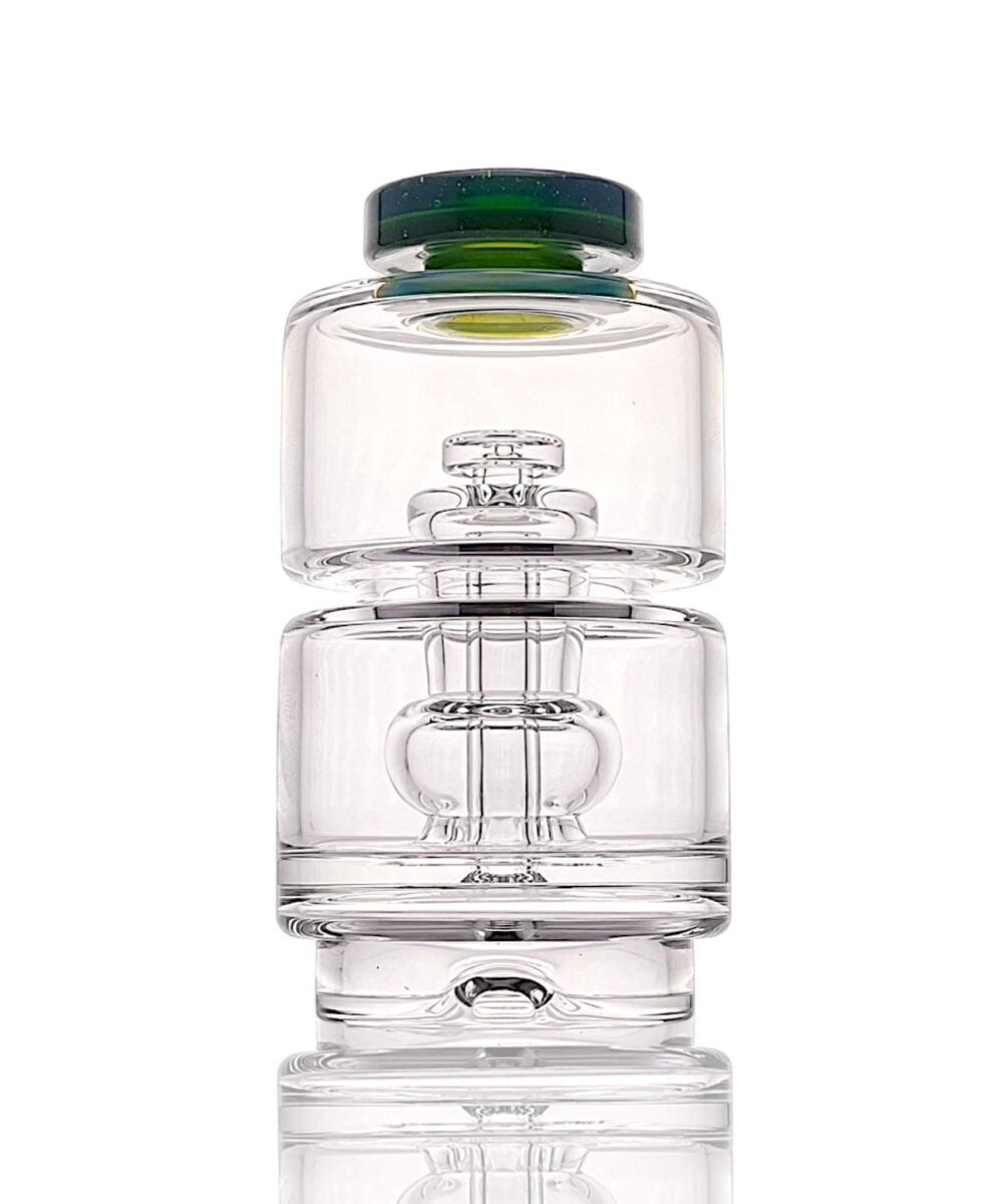 SPIDER GLASS: INCEPTION COLOR ACCENTED PUFFCO PEAK GLASS ATTACHMENT