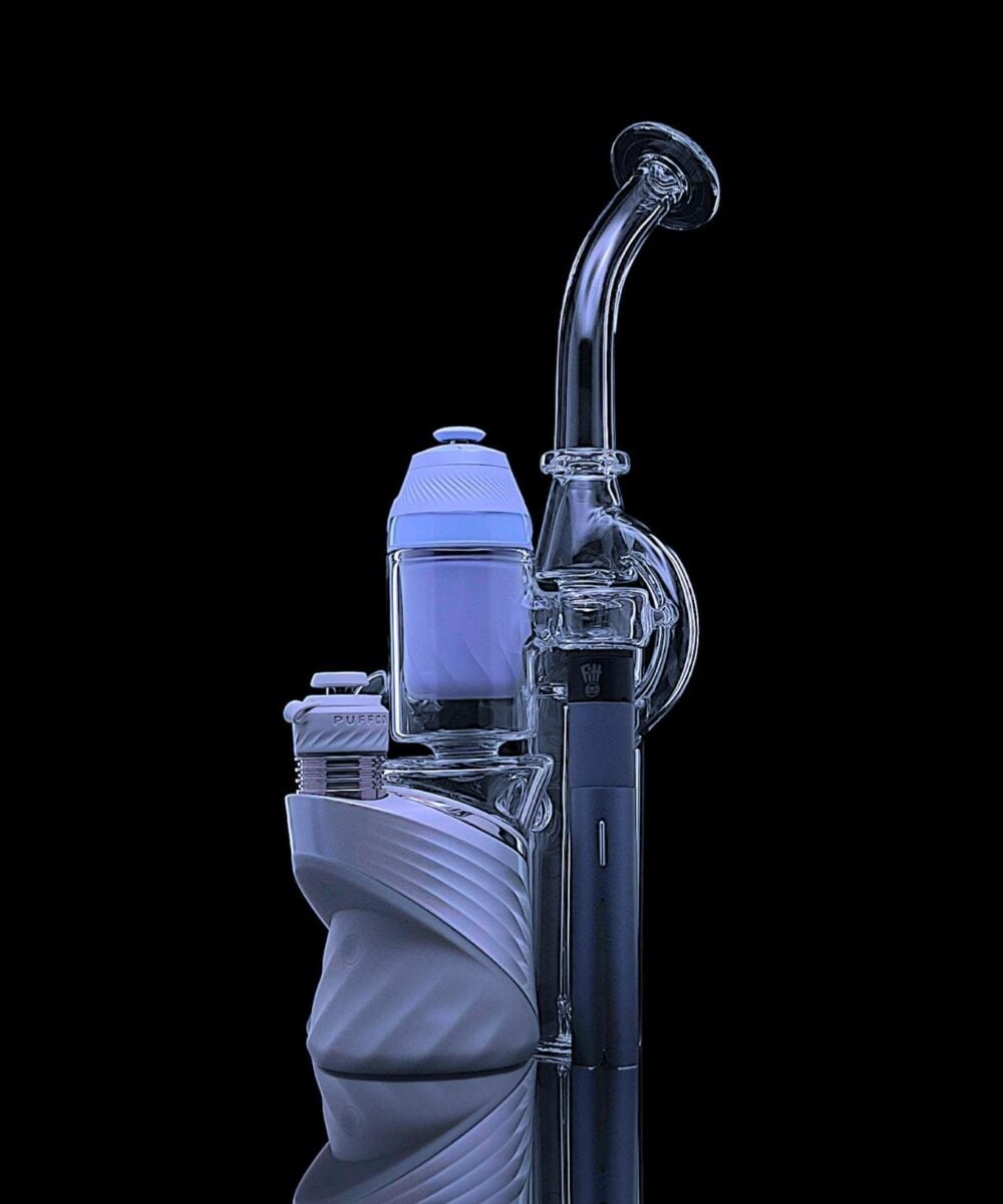 ETERNAL FLAMEWORKS GLASS: CLEAR PROXIVOT PUFFCO PEAK GLASS ATTACHMENT - CLEAR (ASSORTED)