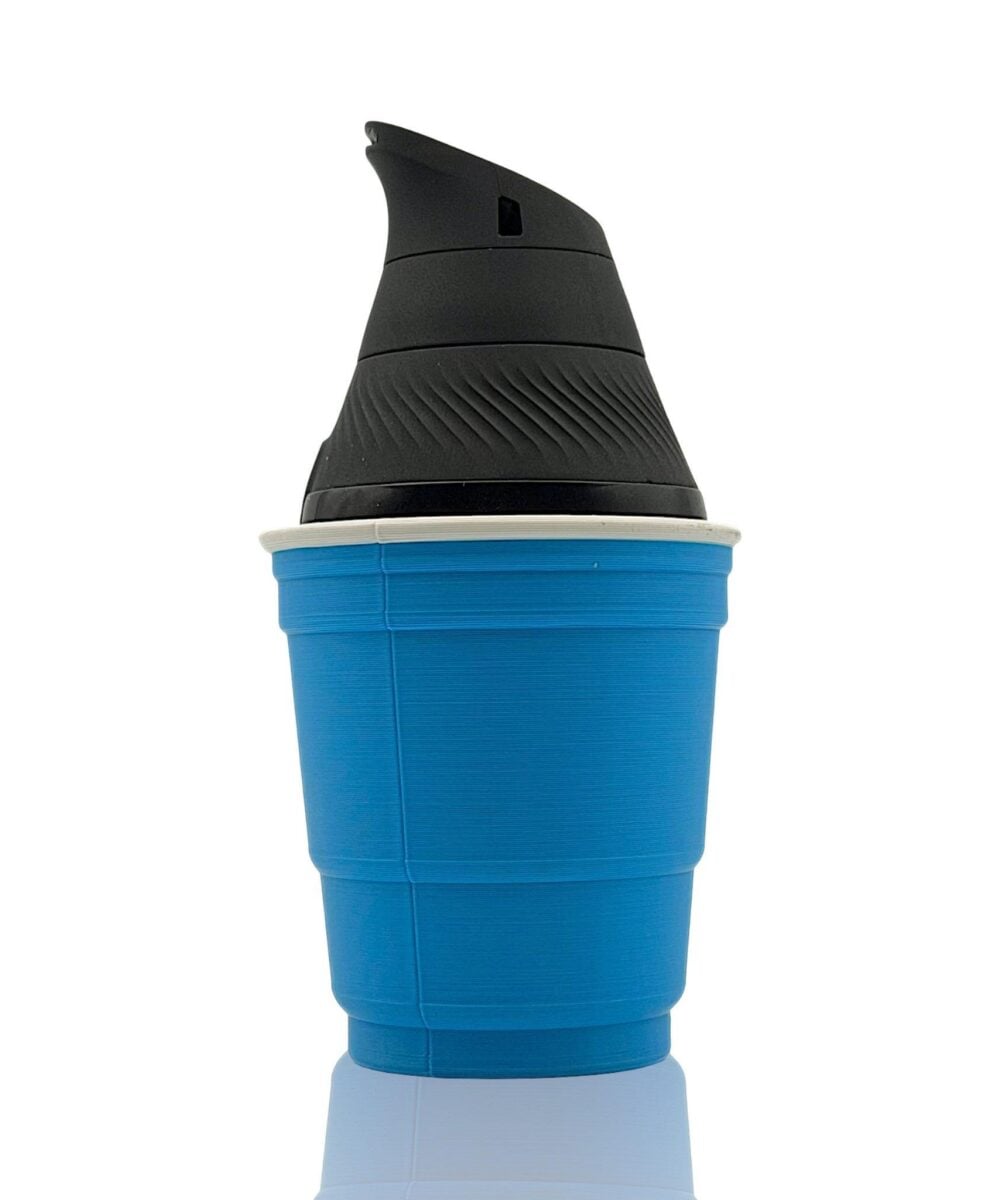HEADSTASH MENACE: SOLO CUP 3D PRINTED PUFFCO PROXY CORE ATTACHMENT - #2 - BLUE SOLO CUP