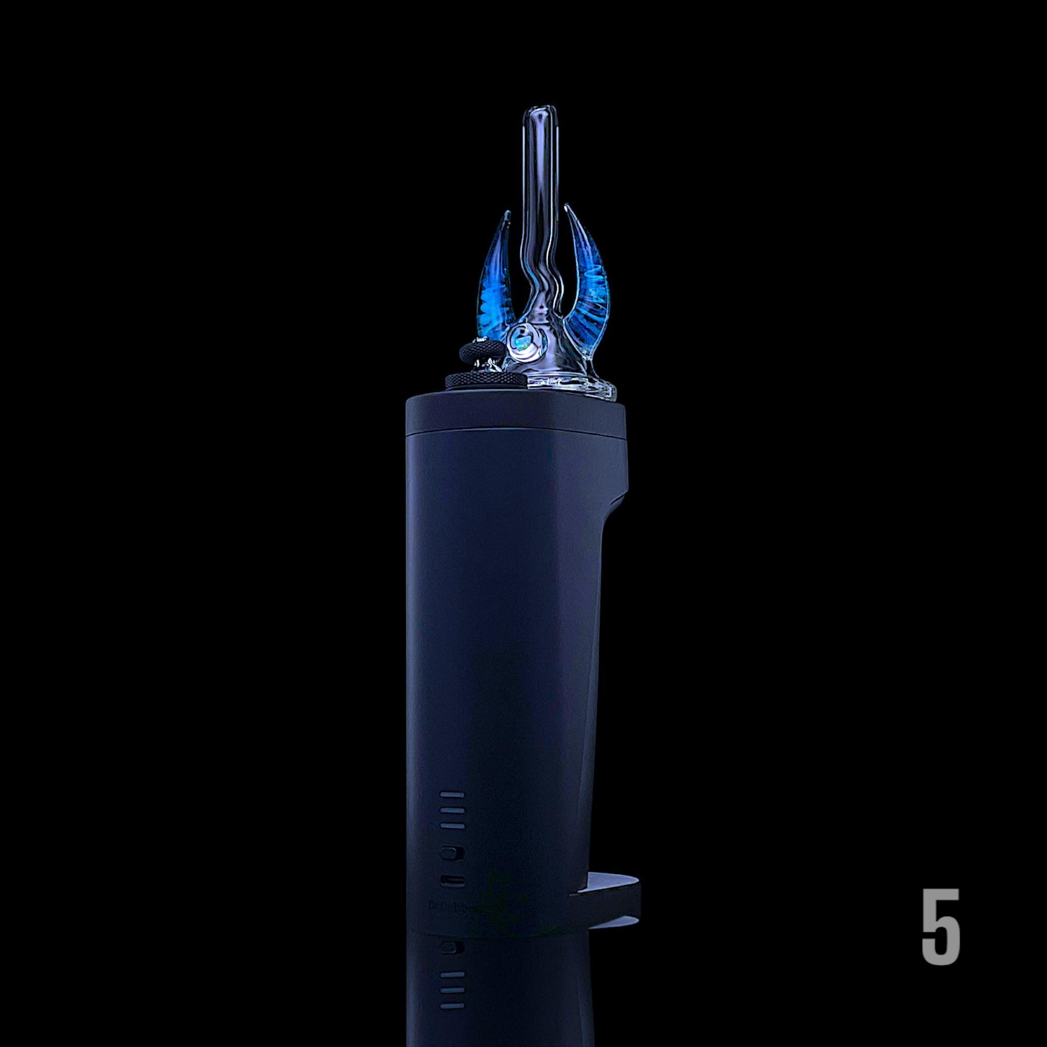 MAGIZLE GLASS: ACCENTED HORN DR DABBER SWITCH 2 GLASS ATTACHMENT - Image 12
