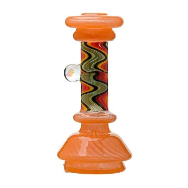 IRIDESCENT GLASS: WIG WAG DRY TOP FOCUS V CARTA ATTACHMENT - CALIFORNIA ORANGE (CARTA)