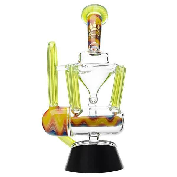 CALI BEAR GLASS: INLINER RECYCLER PUFFCO PEAK GLASS ATTACHMENT - Image 7