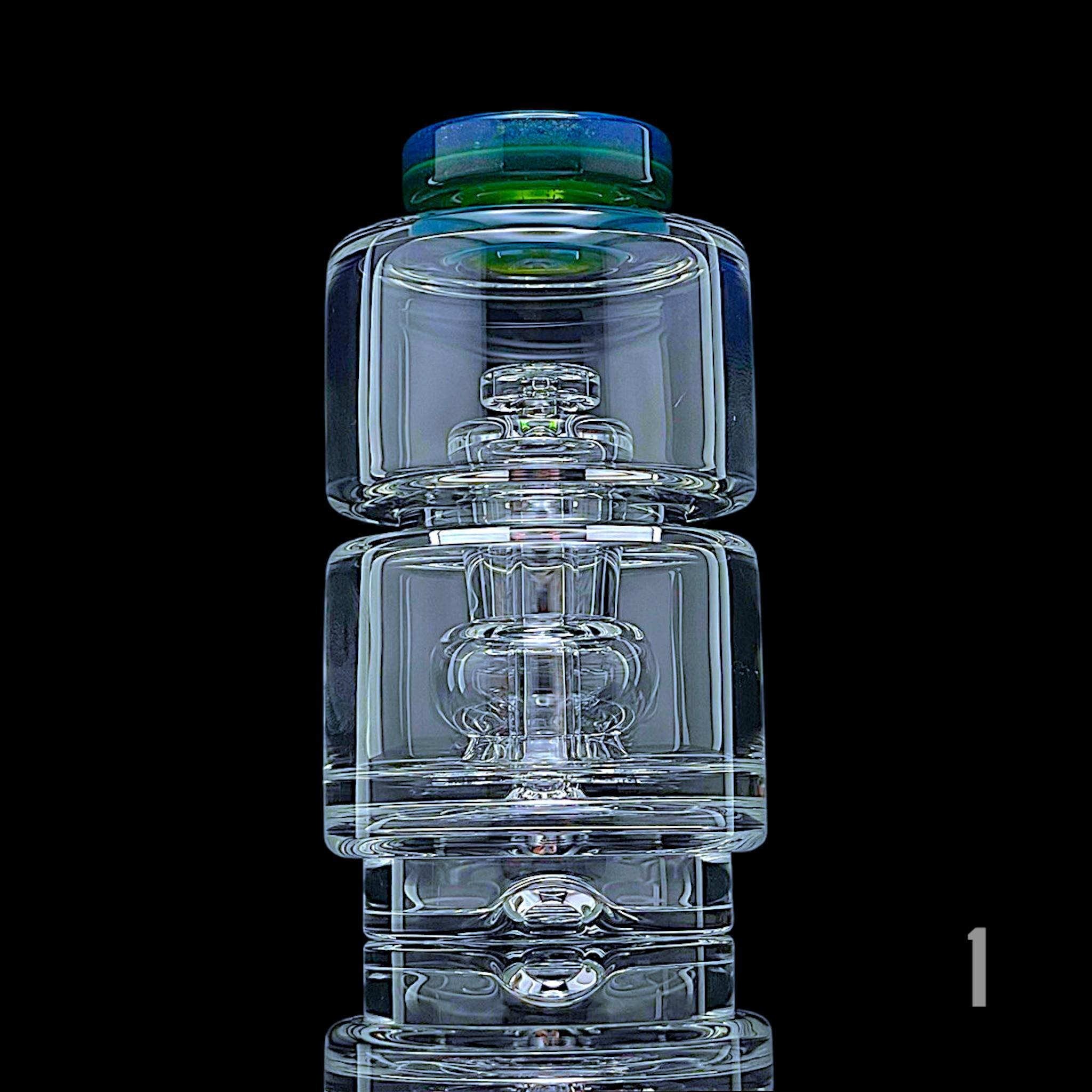 SPIDER GLASS: INCEPTION COLOR ACCENTED PUFFCO PEAK GLASS