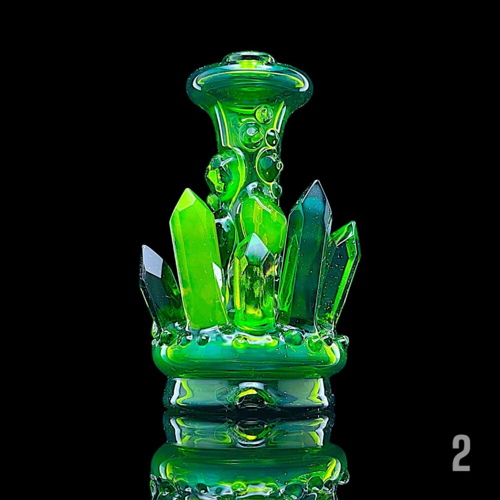 NORTHERN WATERS GLASS: CRYSTAL DRY TOP PUFFCO PEAK ATTACHMENT - Image 3