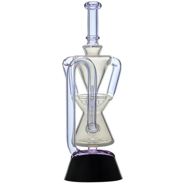 IRIDESCENT GLASS: KLEIN RECYCLER PUFFCO PEAK GLASS ATTACHMENT - Image 4