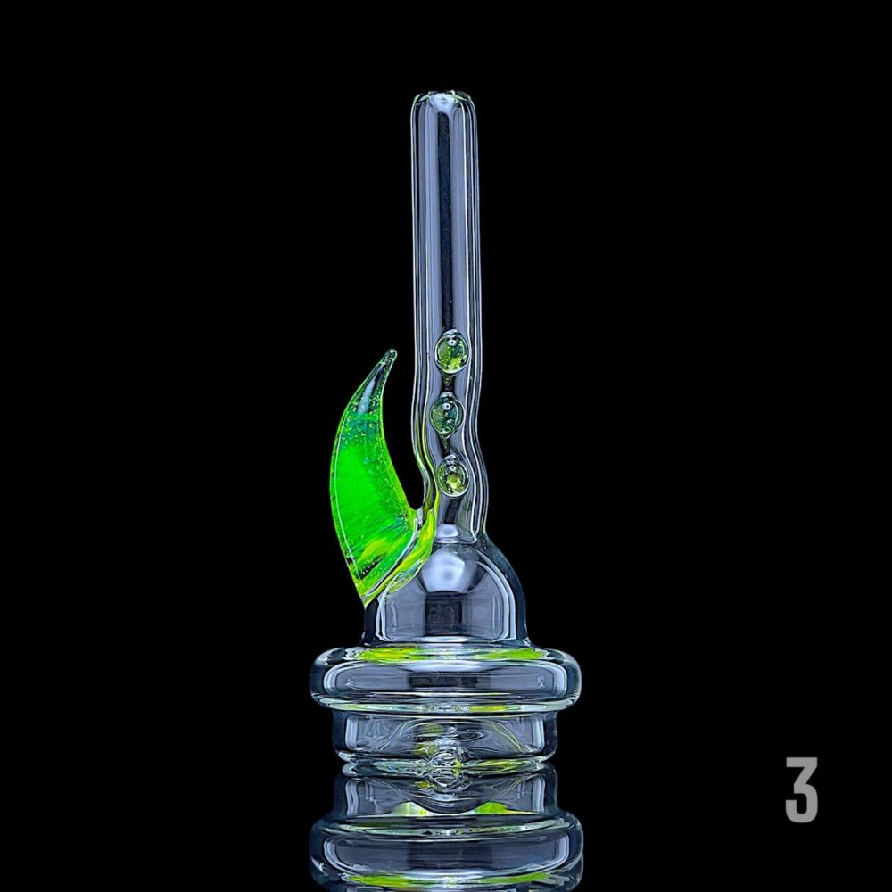MAGIZLE GLASS: V2 ACCENTED DRY PUFFCO PEAK GLASS ATTACHMENT - Image 3