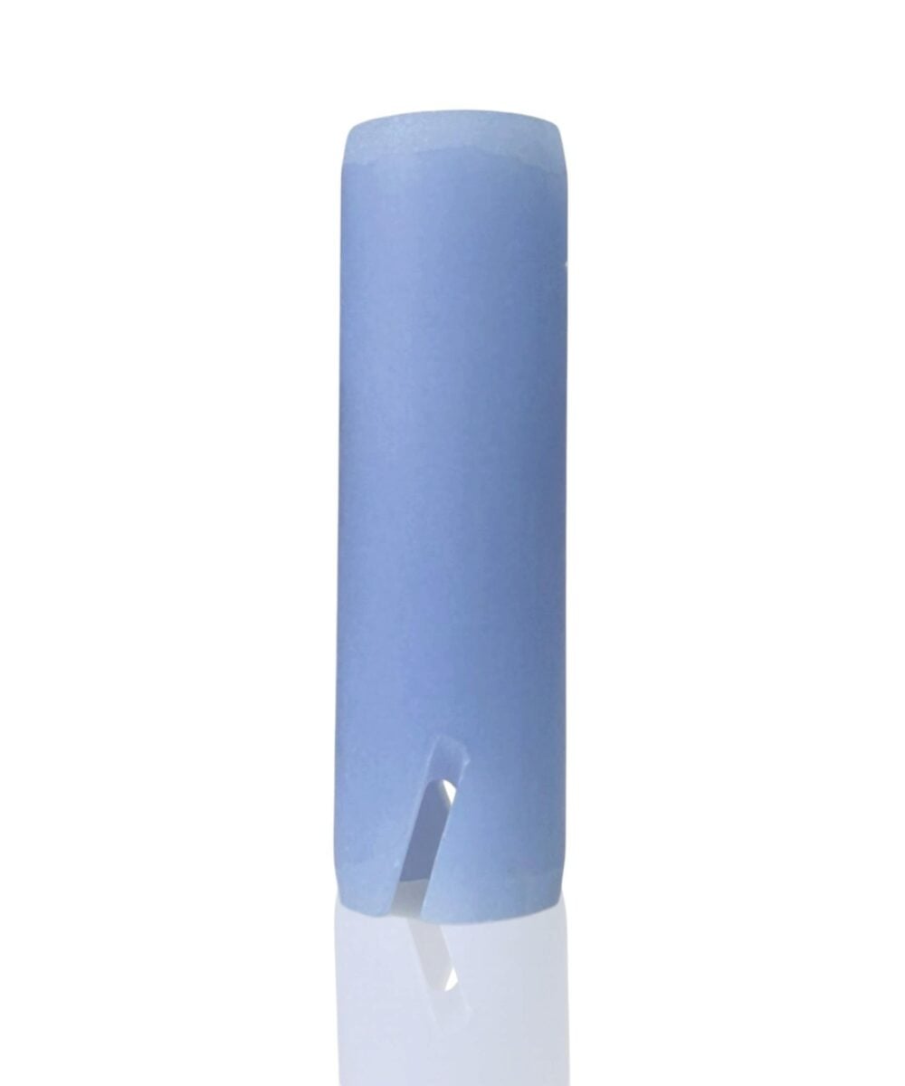 TOM FINN GLASS: V1 PIVOT MOUTHPIECE - #1 - MILKY BLUE