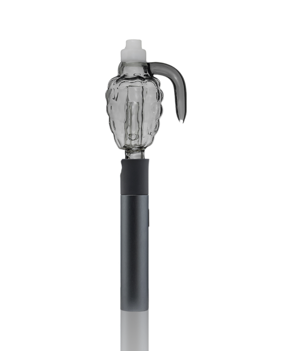 CALI BEAR GLASS: GRENAD STYLED PUFFCO PIVOT MOUTHPIECE