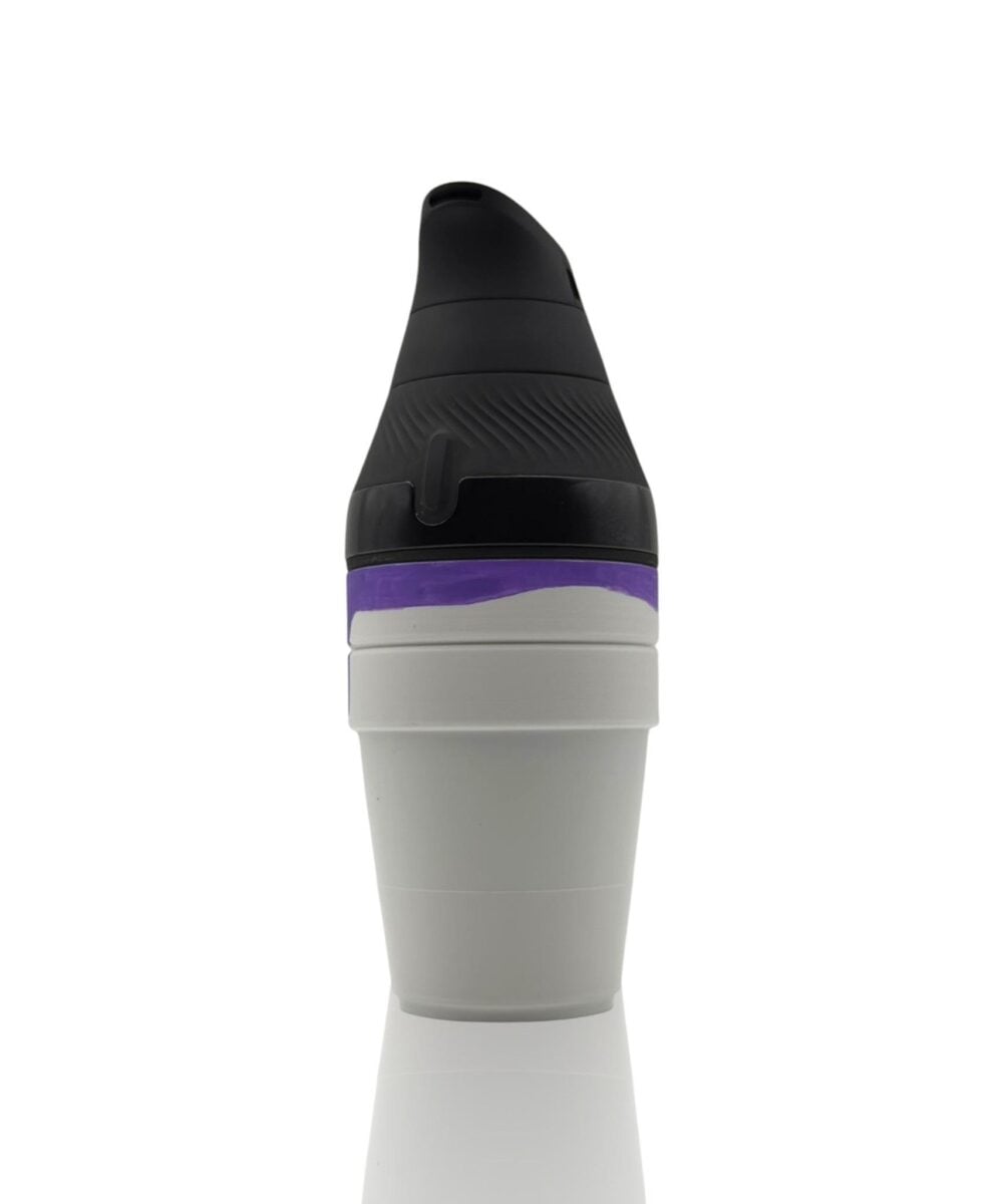 HEADSTASH MENACE: DOUBLE CUP 3D PRINTED PUFFCO PROXY CORE ATTACHMENT - #2 - DOUBLE CUP DRIPPING PURP