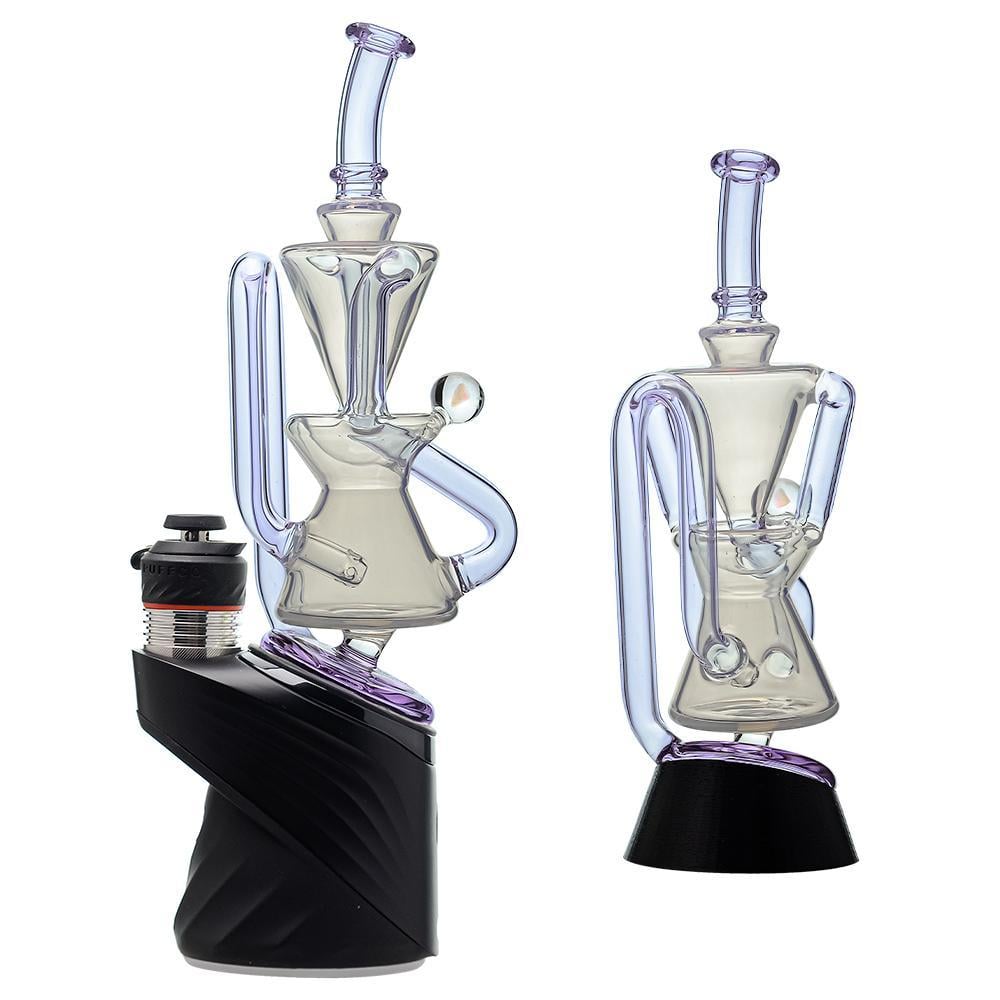 IRIDESCENT GLASS: KLEIN RECYCLER PUFFCO PEAK GLASS ATTACHMENT - Image 2