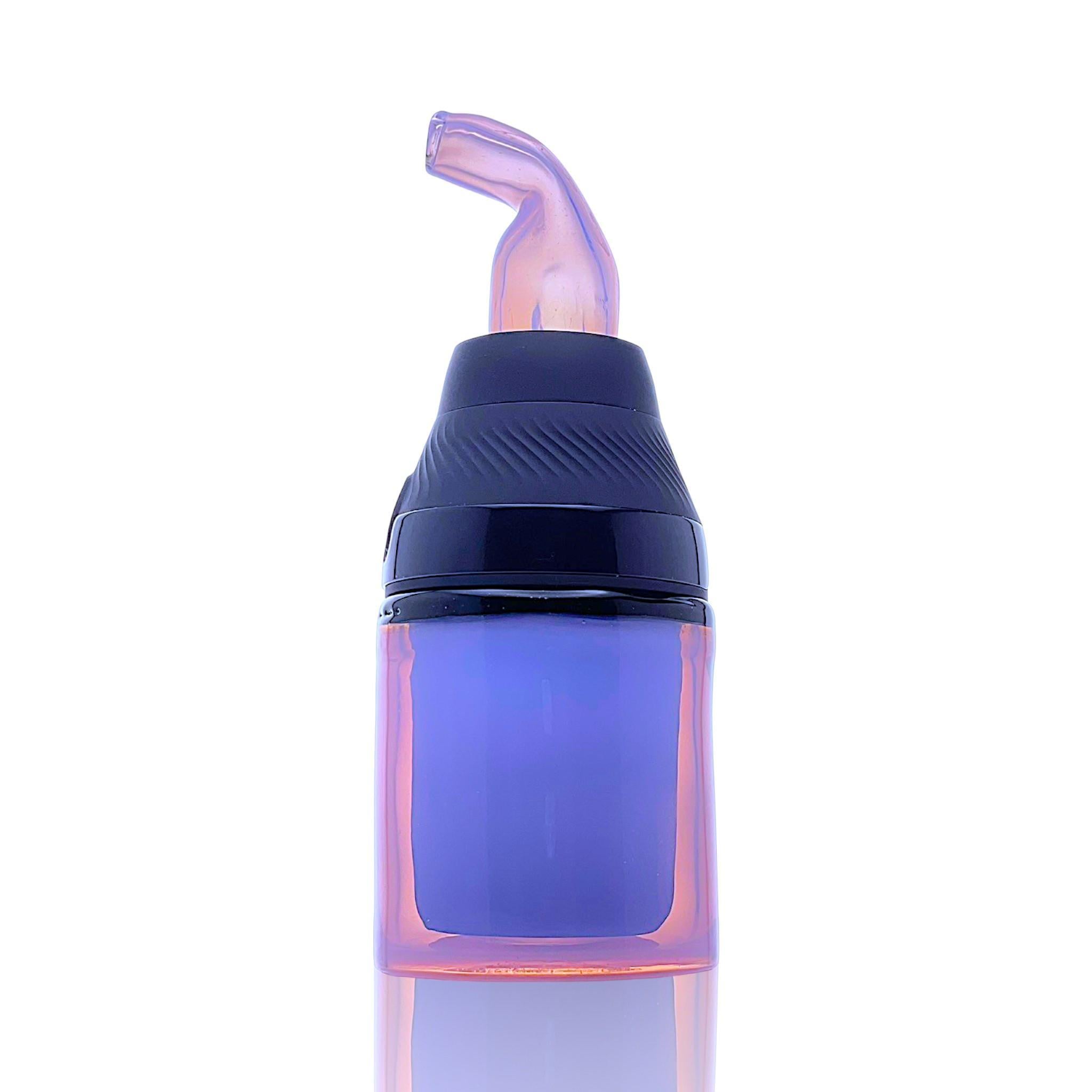 GLASS ART BY SHAGGY: FULL COLOR CUP AND MOUTHPIECE SET FOR PUFFCO PROXY CORE