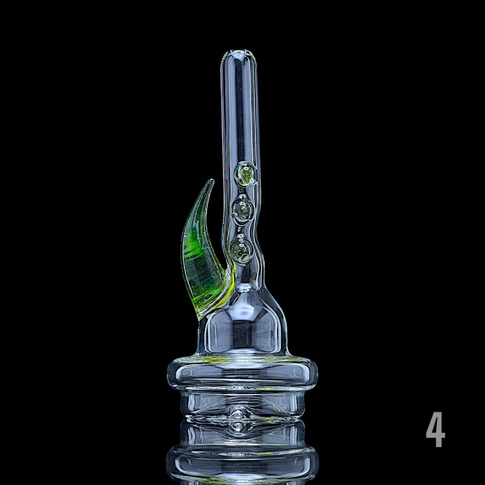 MAGIZLE GLASS: V2 ACCENTED DRY PUFFCO PEAK GLASS ATTACHMENT - Image 4