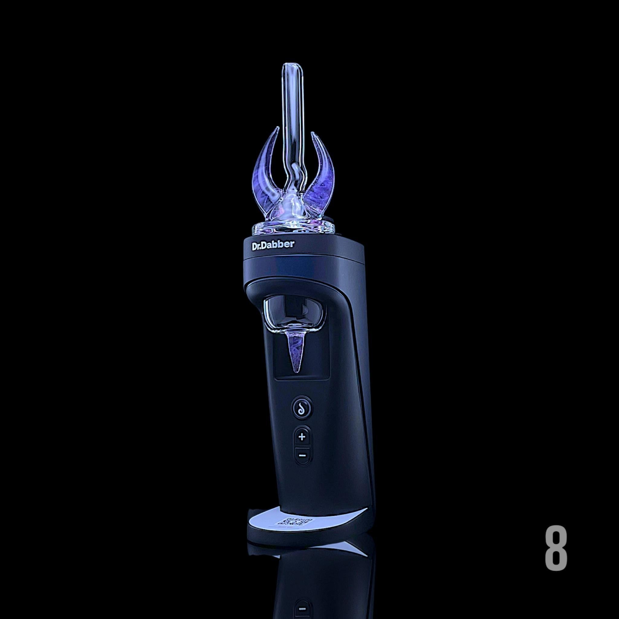 MAGIZLE GLASS: ACCENTED HORN DR DABBER SWITCH 2 GLASS ATTACHMENT - Image 17