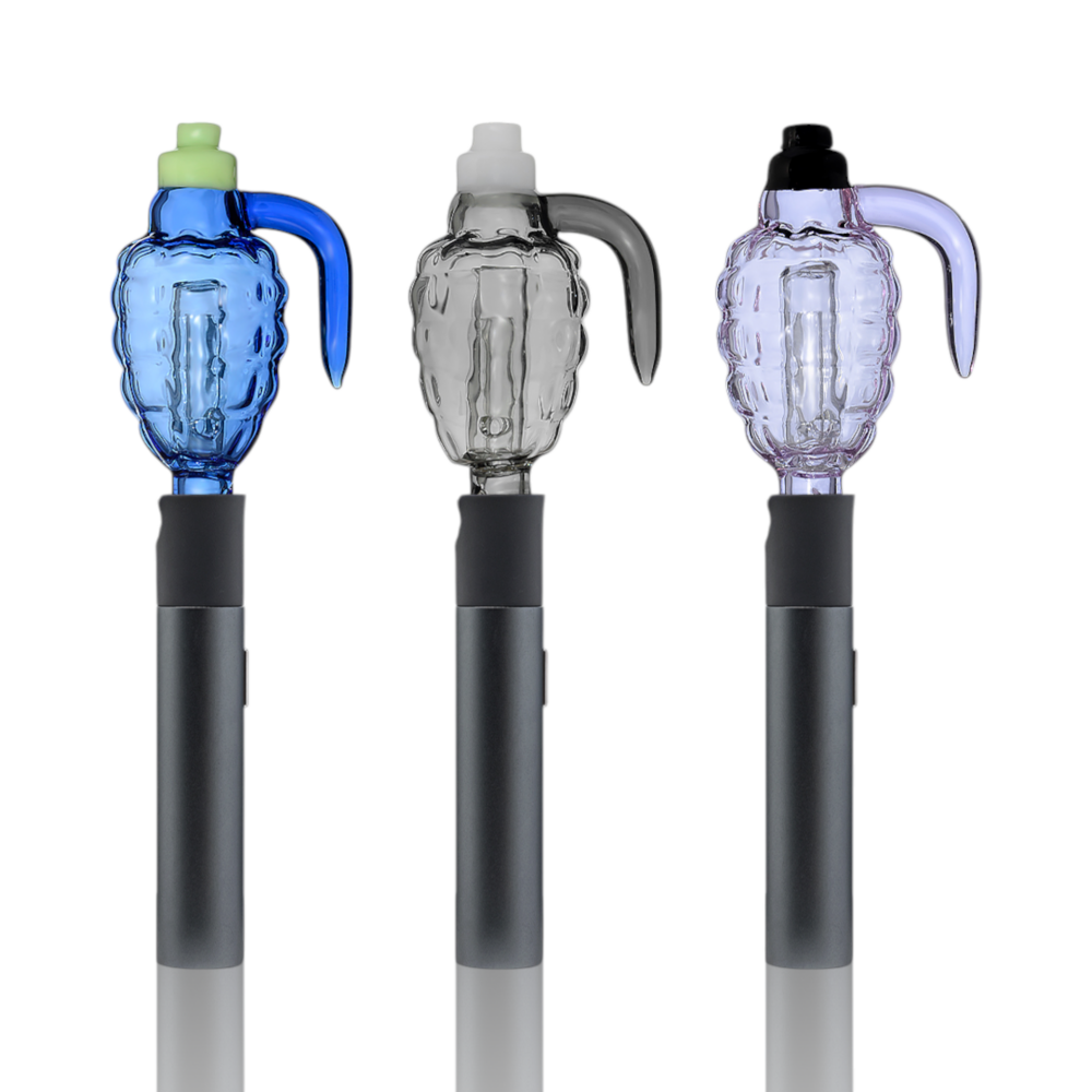 CALI BEAR GLASS: GRENAD STYLED PUFFCO PIVOT MOUTHPIECE - Image 2