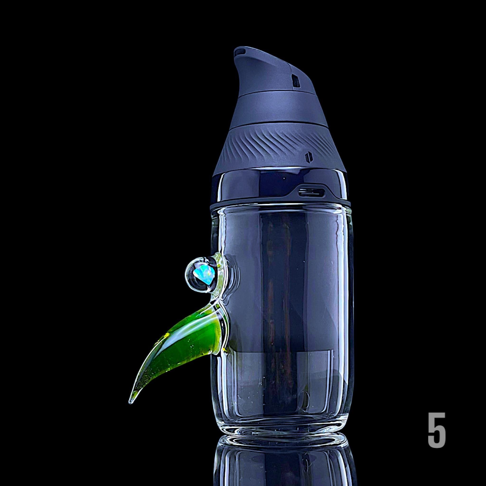 MAGIZLE GLASS: COLOR ACCENTED HORN CUP PUFFCO PROXY CORE GLASS ATTACHMENT - Image 5