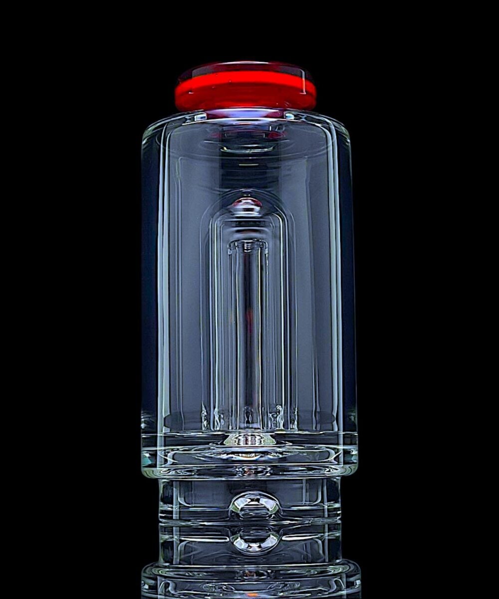 Alternative view of SPIDER GLASS: CLASSIC COLOR ACCENTED PUFFCO PEAK GLASS ATTACHMENT
