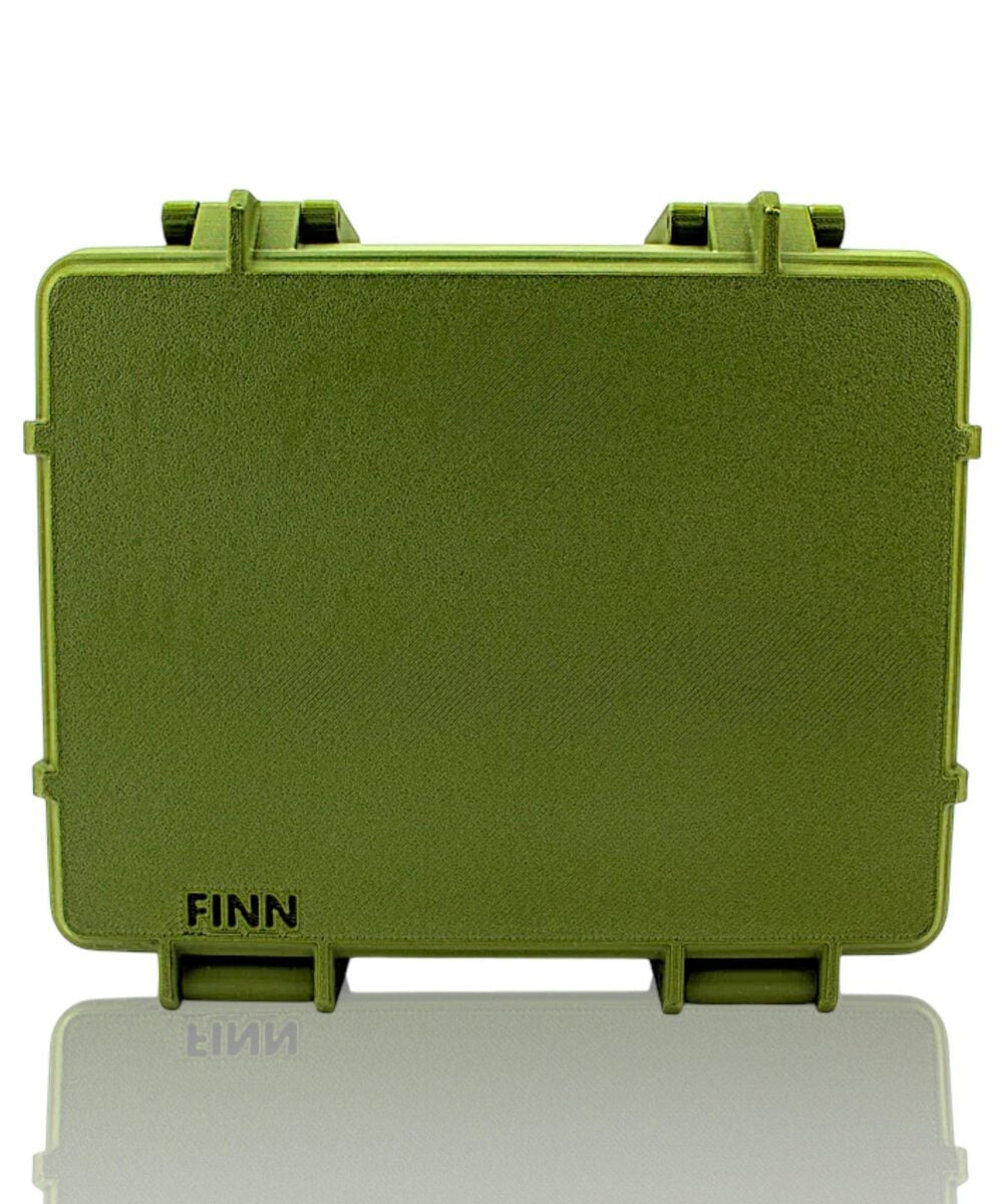 TOM FINN GLASS: PROXY HARD CASE - FOREST GREEN