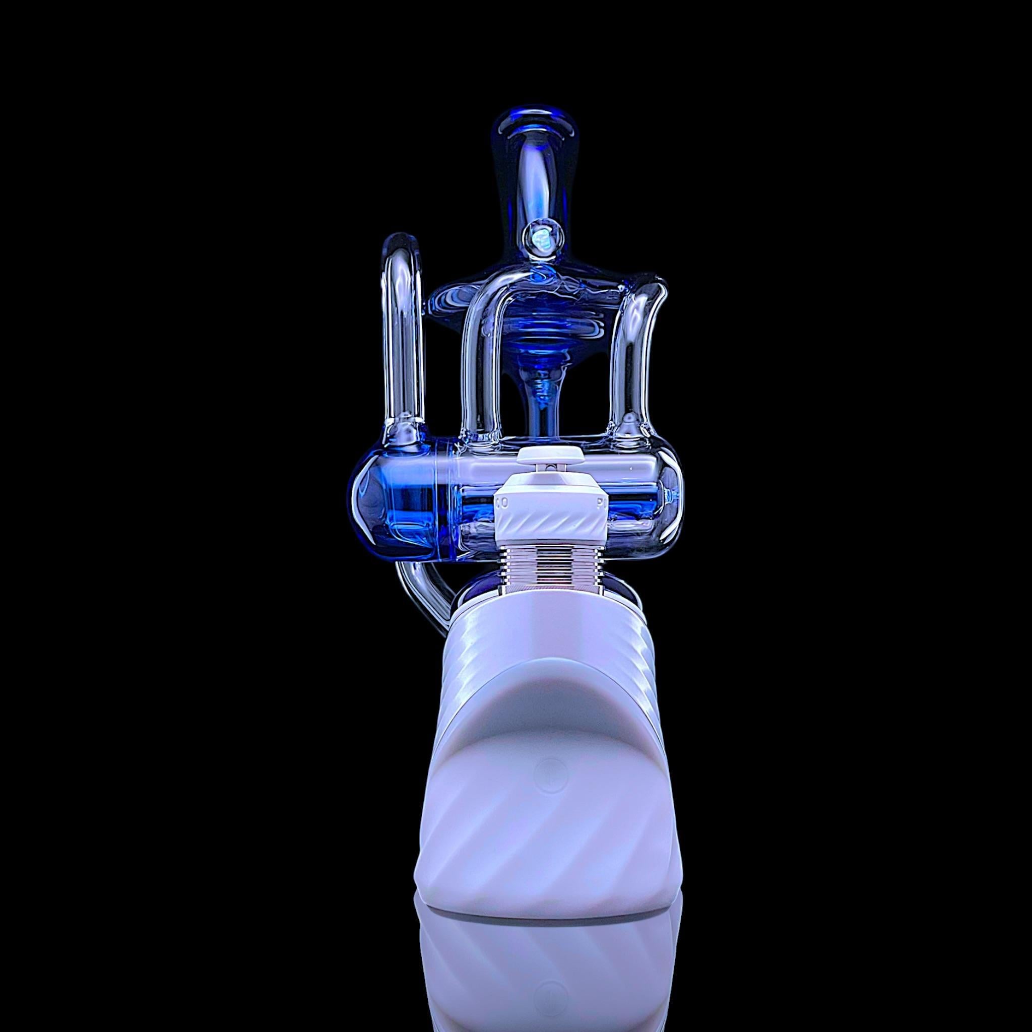 CALI BEAR GLASS: INLINE PERC RECYCLER PUFFCO PEAK GLASS ATTACHMENT - Image 2