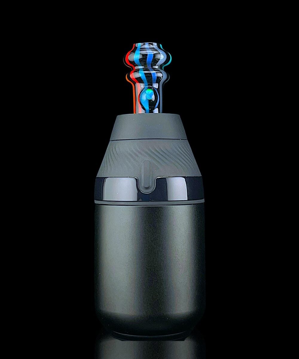 IRIDESCENT GLASS: OPAL STRIPE PUFFCO PROXY CORE MOUTHPIECE