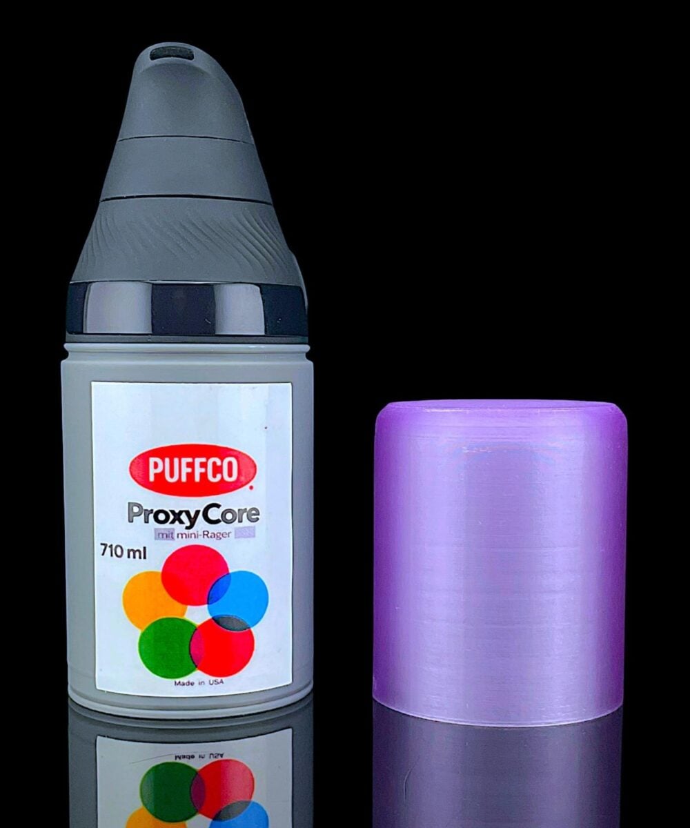 HEADSTASH MENACE: SPRAY CAN 3D PRINTED PUFFCO PROXY CORE ATTACHMENT - #3 - PURPLE SPRAY CAN