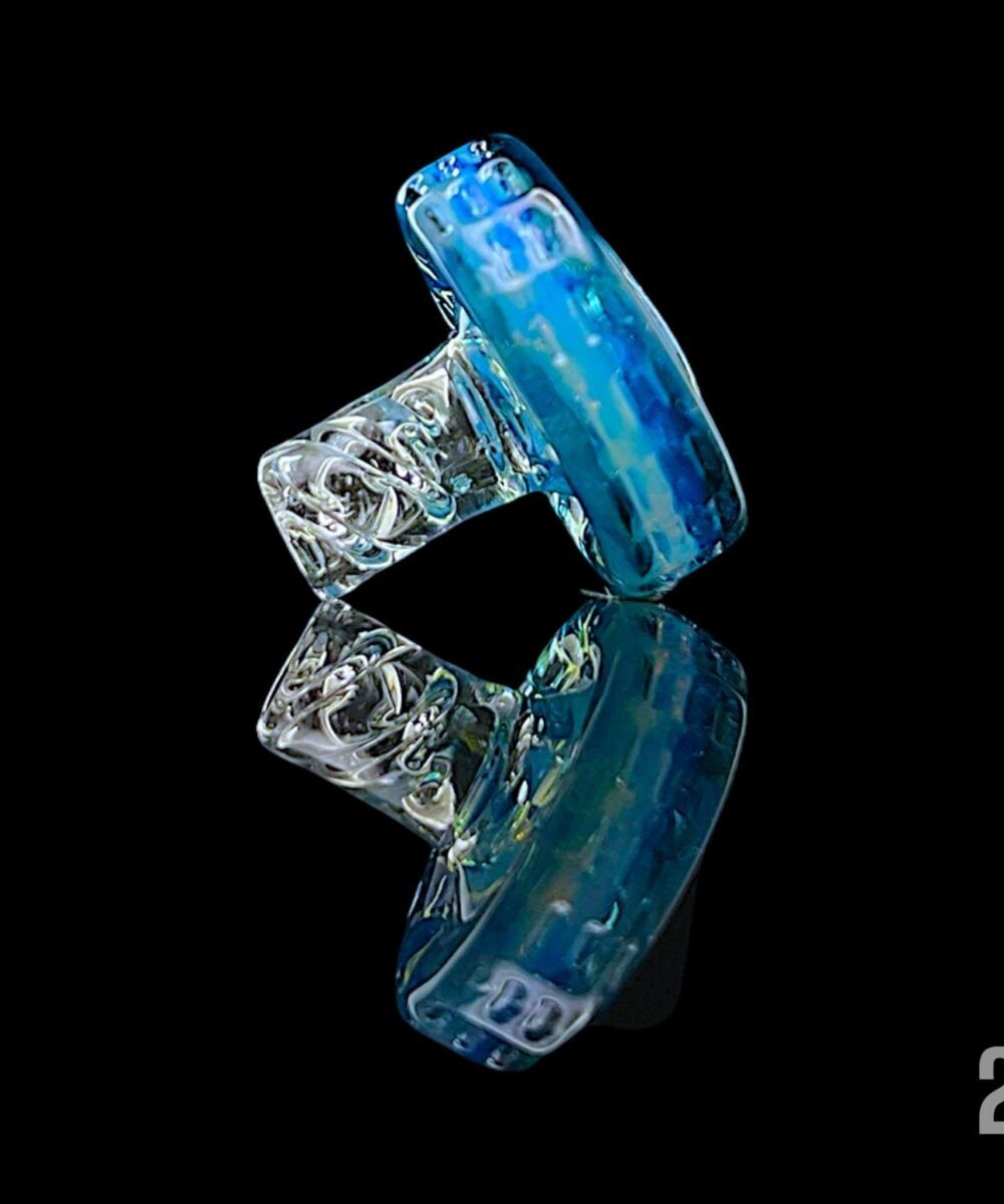 Alternative view of NIB GLASS: COLOR ACCENTED BOLT NEW PEAK/NEW PROXY JOYSTICK CAP (#21-34)